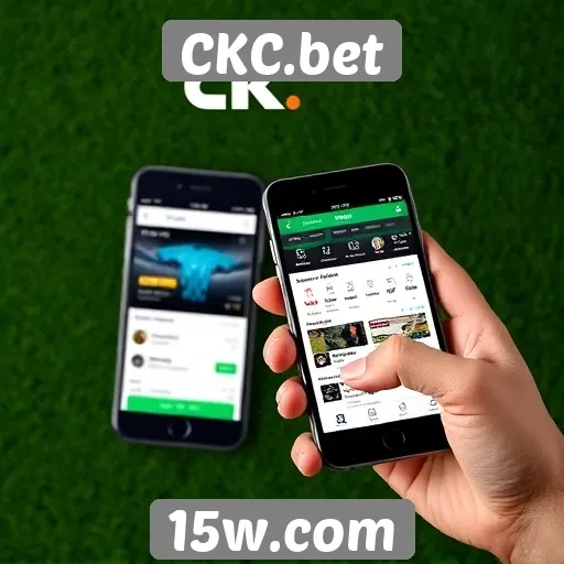 Experiência do usuário no CKC.bet em dispositivos móveis